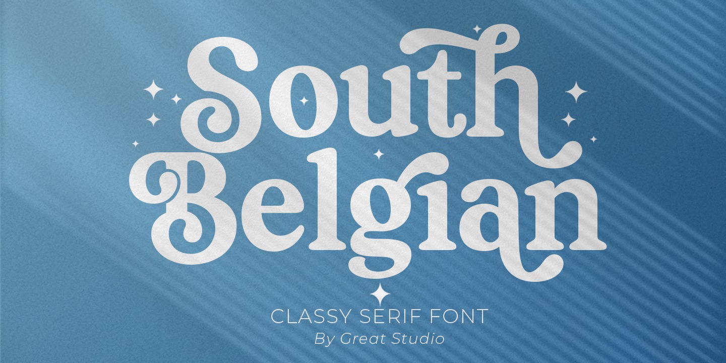 Font South Belgian